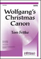 Wolfgang's Christmas Canon SATB choral sheet music cover